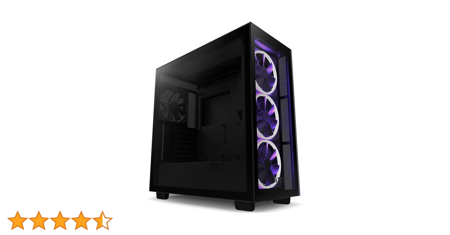 Amazon | NZXT H7 Elite ミドルタワーPCケース [Black] CM-H71EB